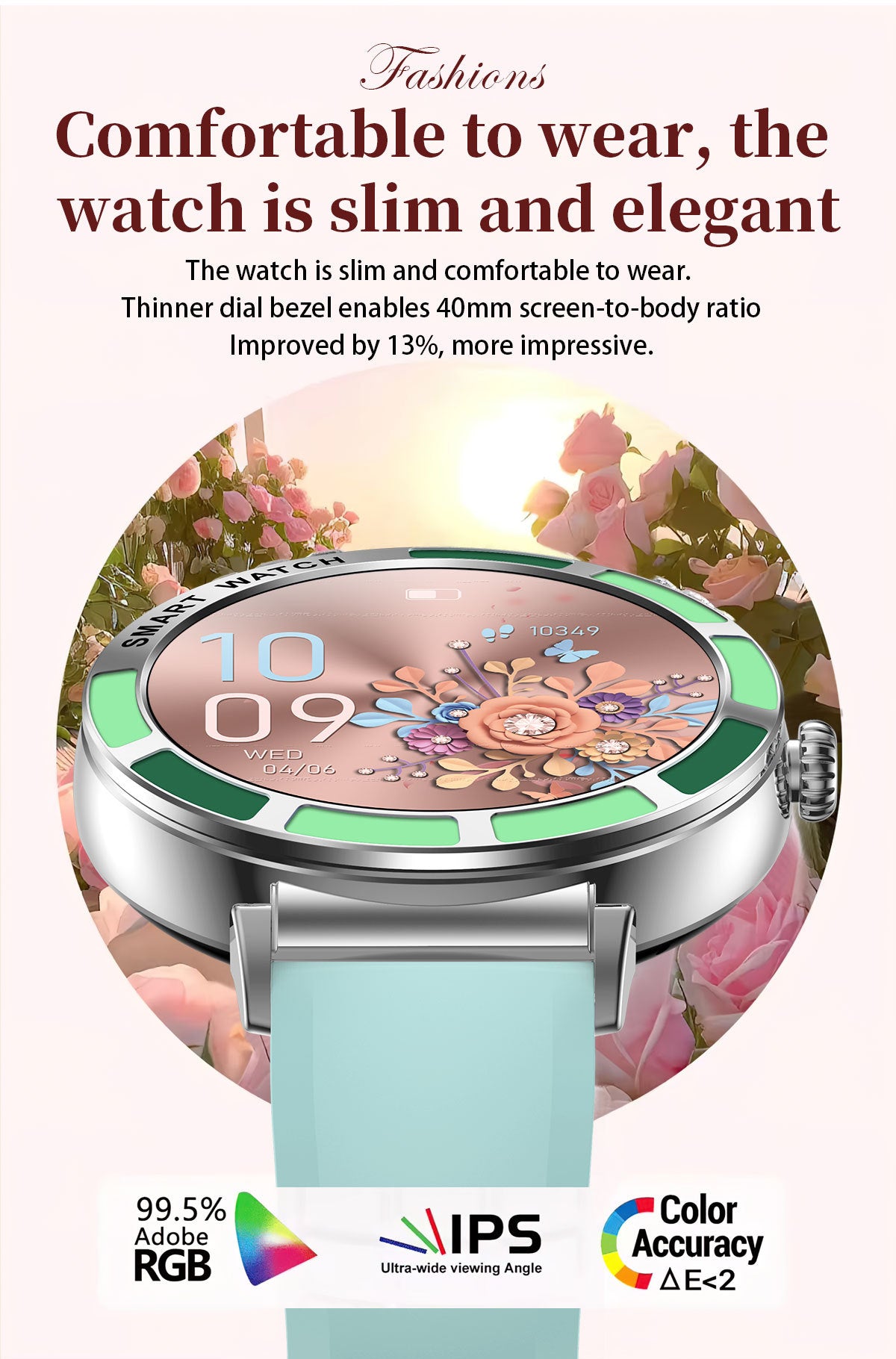 H20 Smart Watch – 1.69″ HD Screen, Bluetooth Calls & Waterproof Fitness Tracker