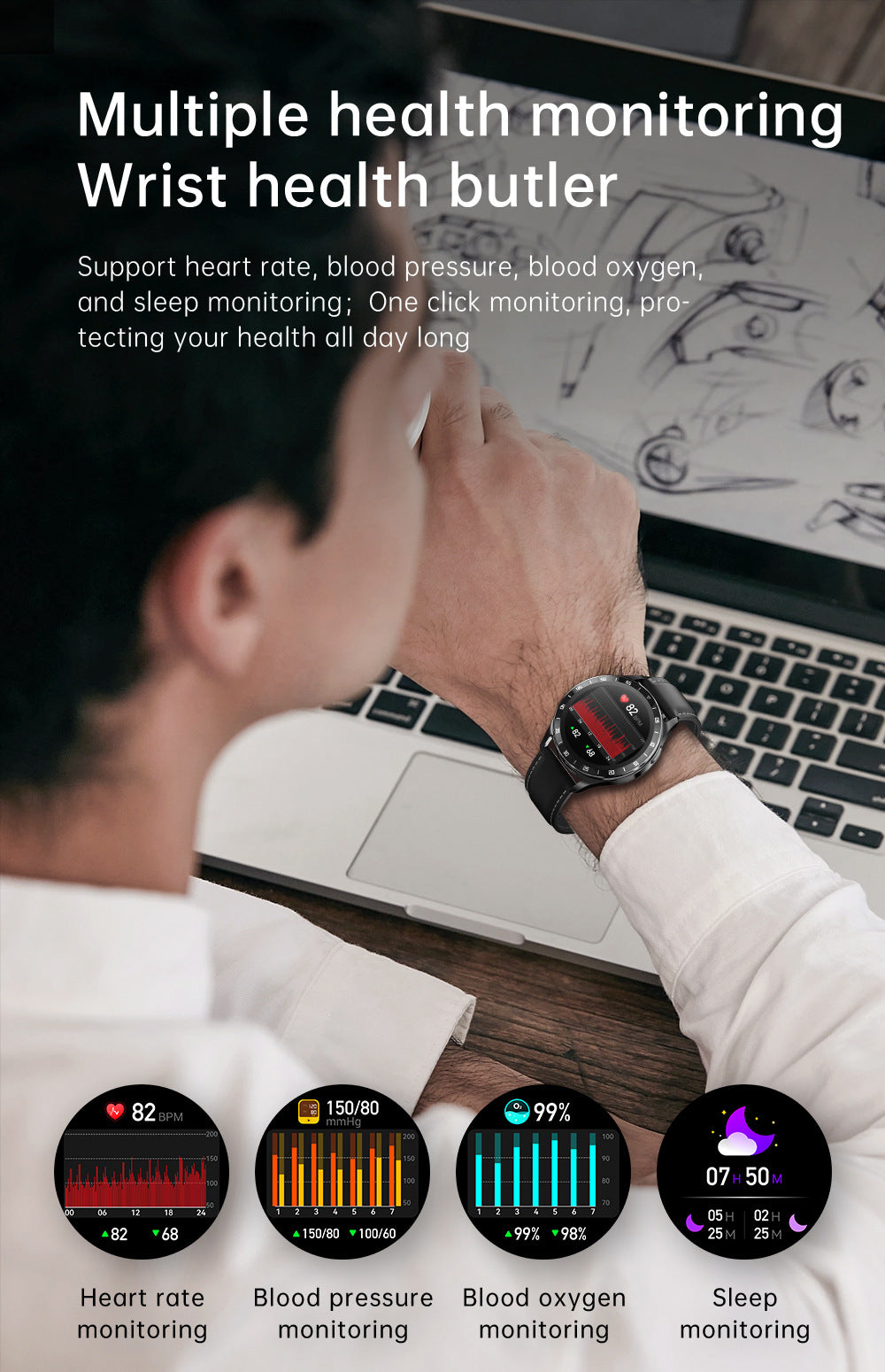 X10 Smartwatch with TWS Earbuds | 1.39" HD Screen, Waterproof, Bluetooth Call, Ultra-Thin Design