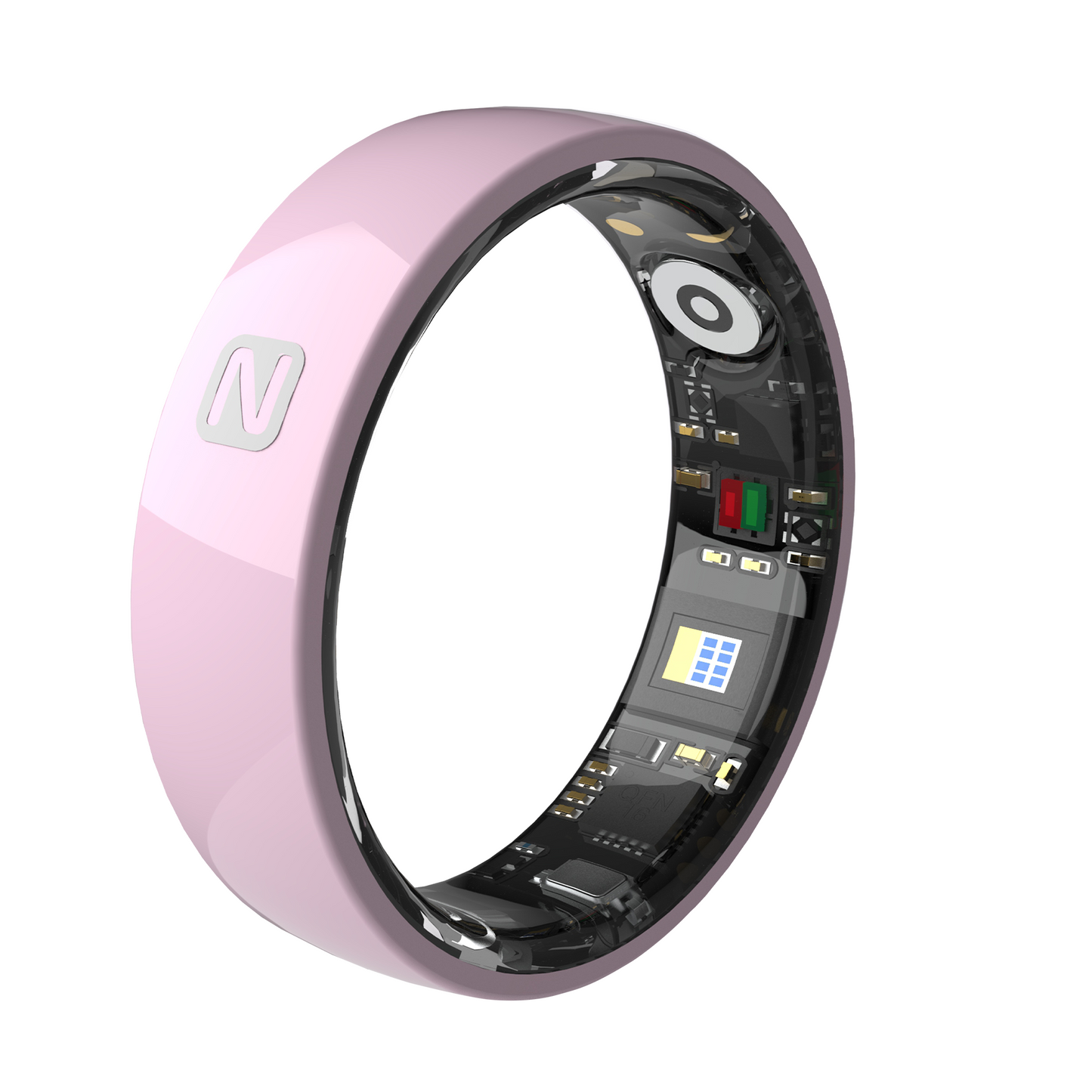 R8 Ceramic Smart Ring – Heart Rate, Blood Oxygen & Sleep Tracking