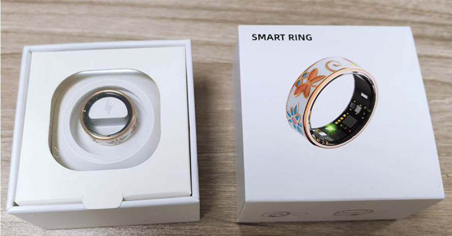 R18 Women’s Smart Ring – Heart Rate, Blood Oxygen & Sleep Tracking