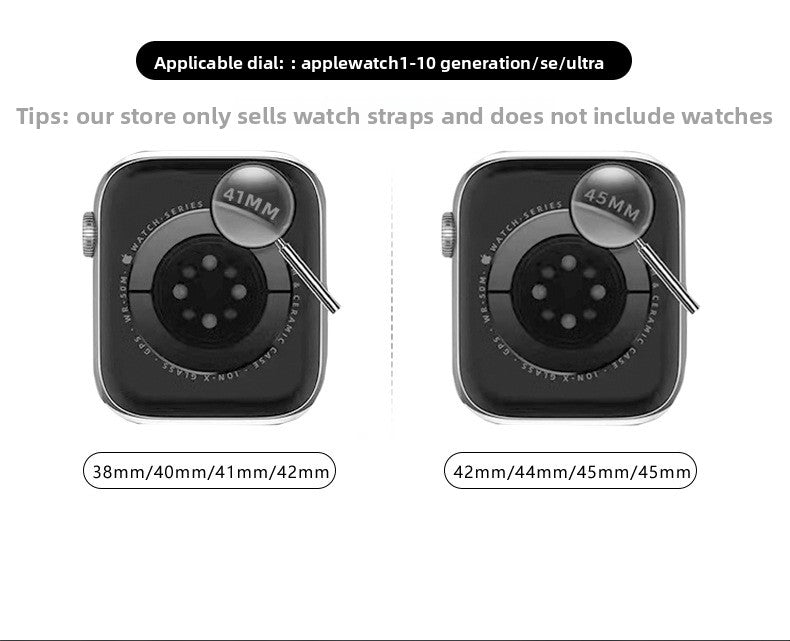 Liquid Silicone Sport Band for Apple Watch S10/S9/S8 – Soft, Durable, Official Style