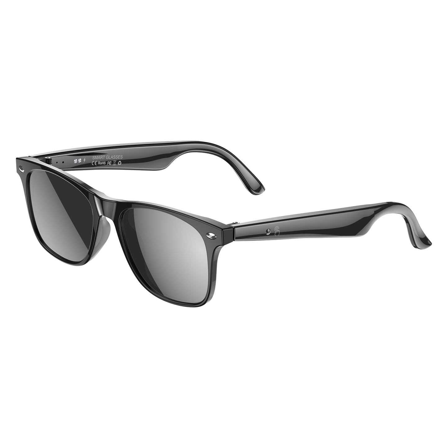 W100 AI Translation Audio Glasses – Real-Time Translator, Bluetooth Audio & Light Filtering