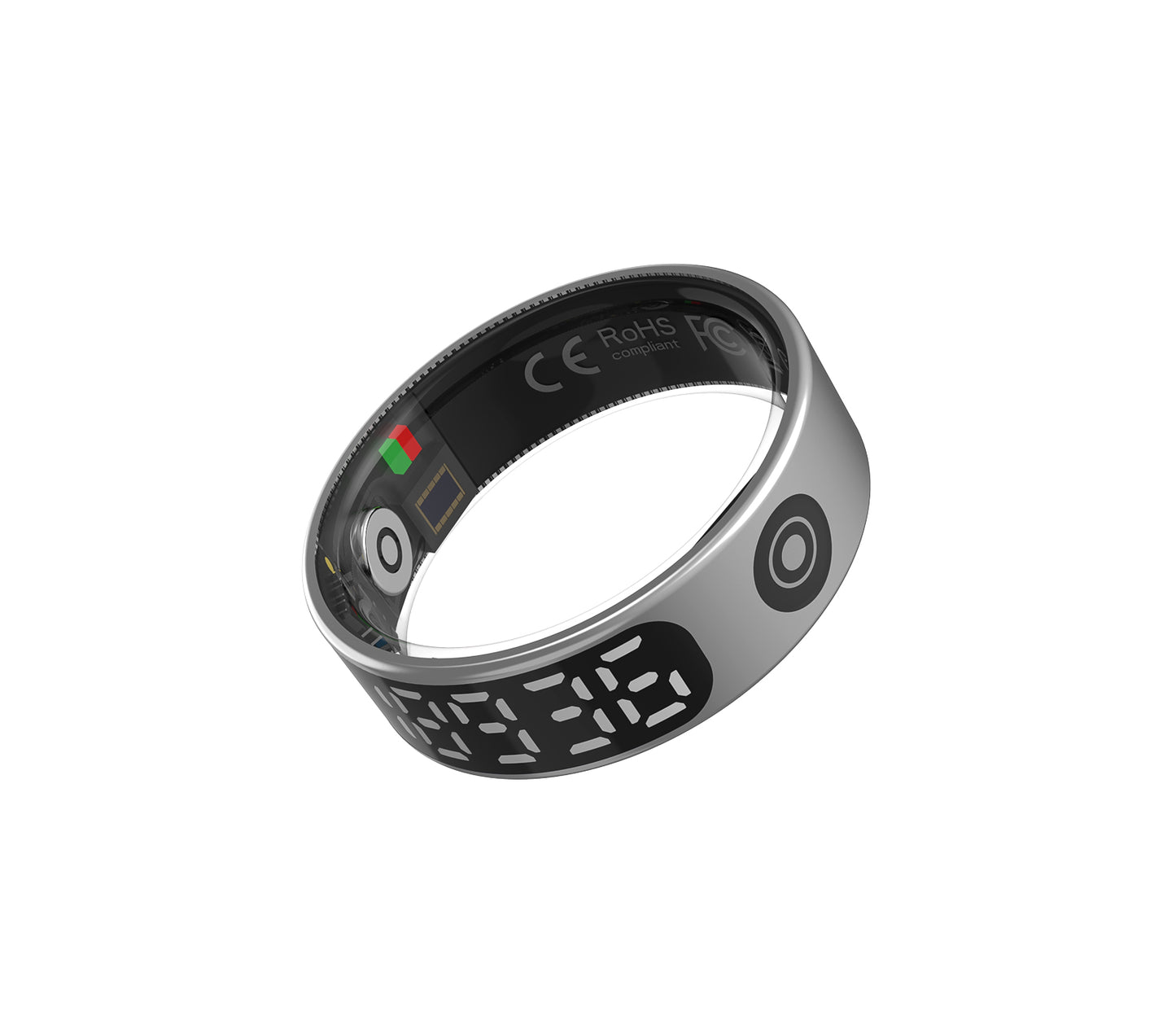 R9 Smart Ring – Touchscreen ECG, Heart Rate & Blood Oxygen Monitor