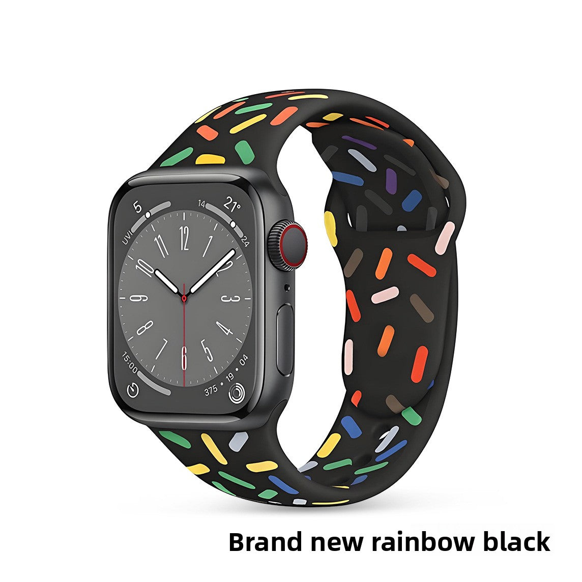 Liquid Silicone Sport Band for Apple Watch S10/S9/S8 – Soft, Durable, Official Style