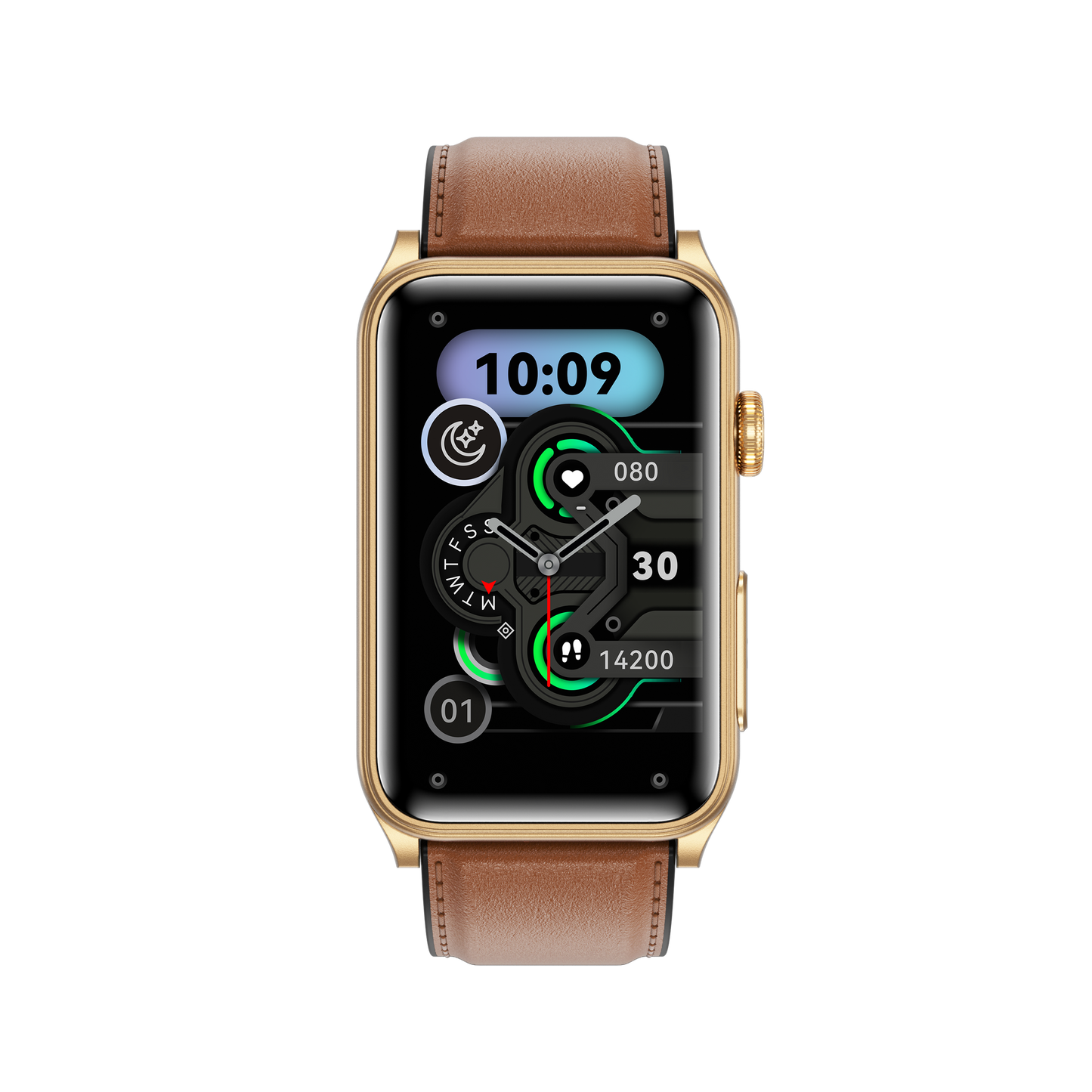 G50 Smartwatch – Non-Invasive Blood Glucose, Heart Rate & Blood Oxygen Health Monitor with Bluetooth Sports Functions