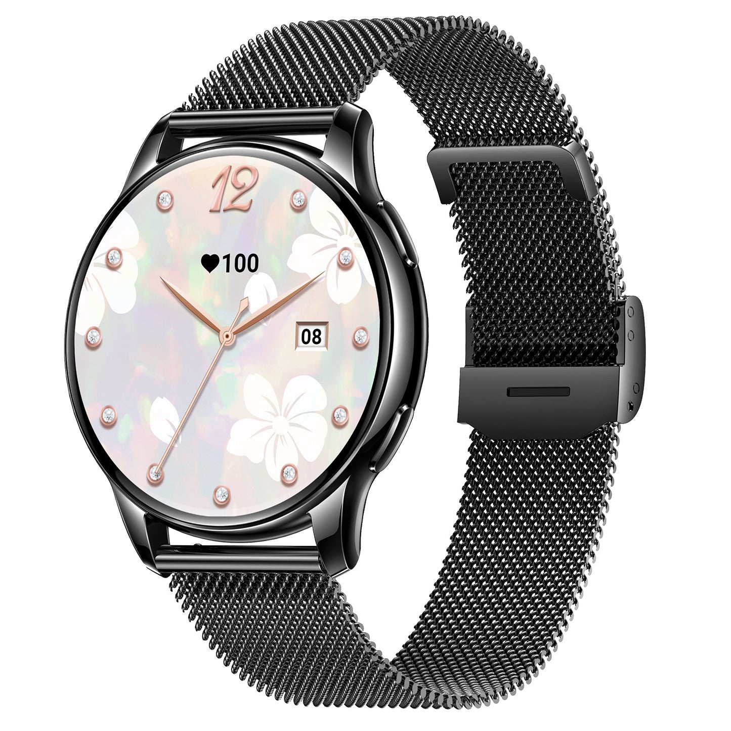 Y11 Elegant Smartwatch for Women | AMOLED Round Screen, Bluetooth Calling, Health & Fitness Monitor