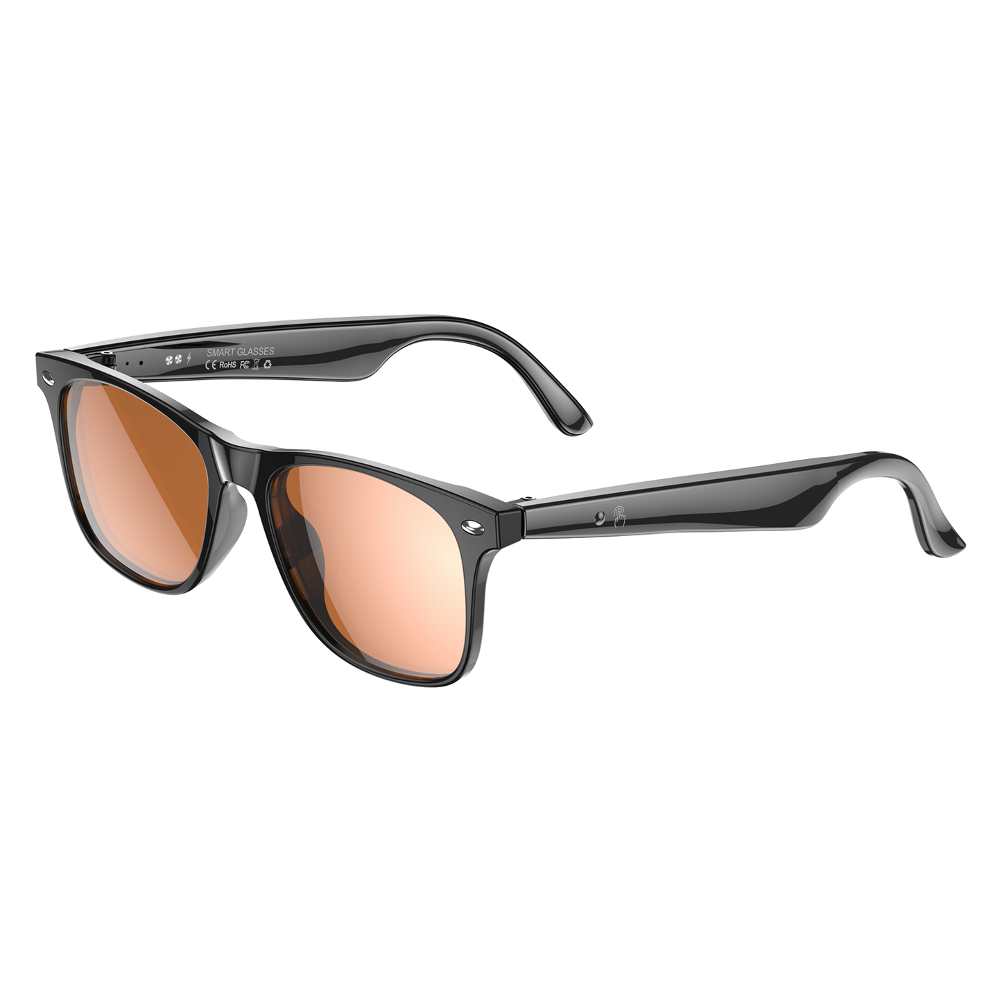 W100 AI Translation Audio Glasses – Real-Time Translator, Bluetooth Audio & Light Filtering