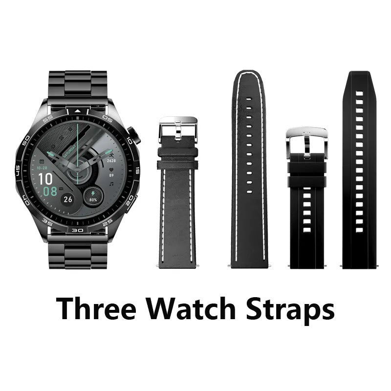 KM29 Smartwatch | 1.43" AMOLED Round Screen, Bluetooth Call, Waterproof, Health Tracking