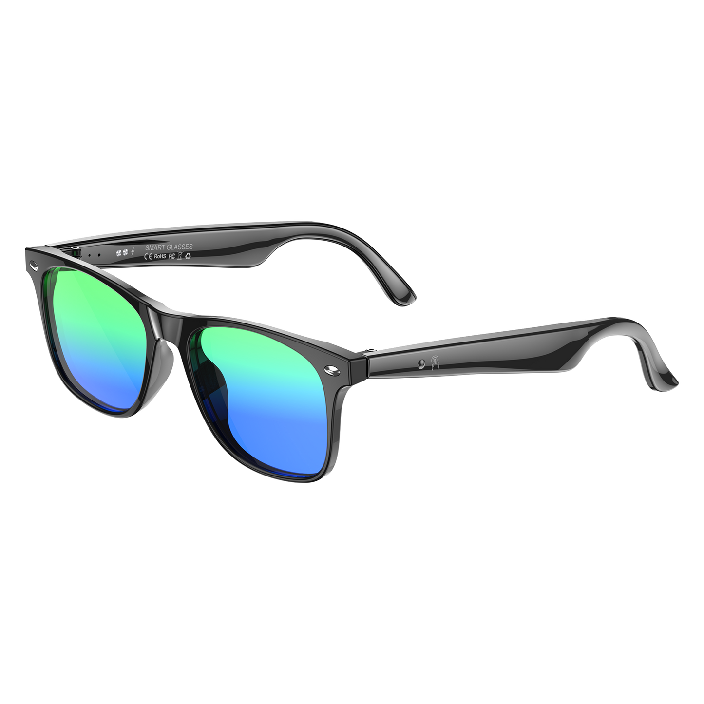 W100 AI Translation Audio Glasses – Real-Time Translator, Bluetooth Audio & Light Filtering