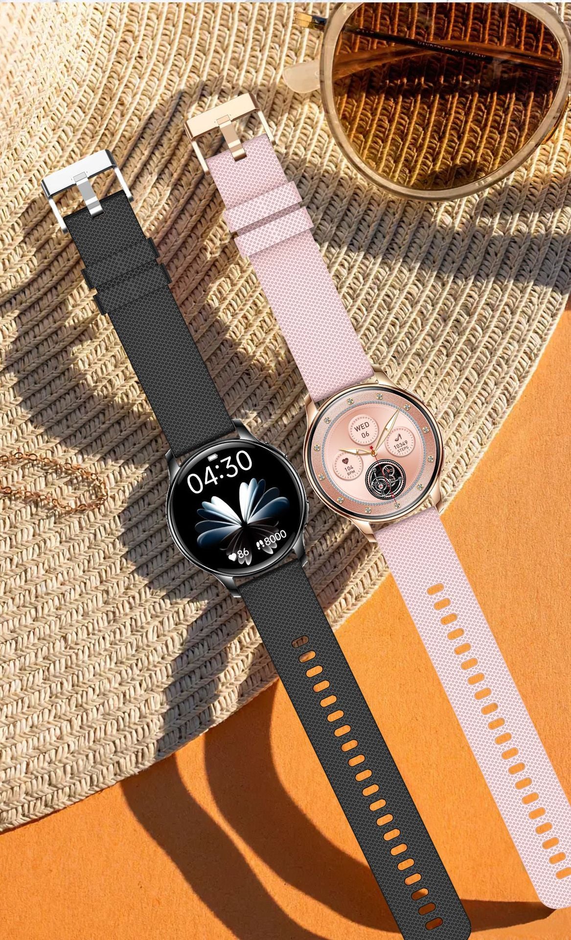 Y11 Elegant Smartwatch for Women | AMOLED Round Screen, Bluetooth Calling, Health & Fitness Monitor
