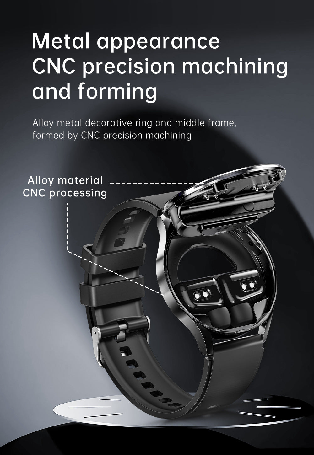 X10 Smartwatch with TWS Earbuds | 1.39" HD Screen, Waterproof, Bluetooth Call, Ultra-Thin Design