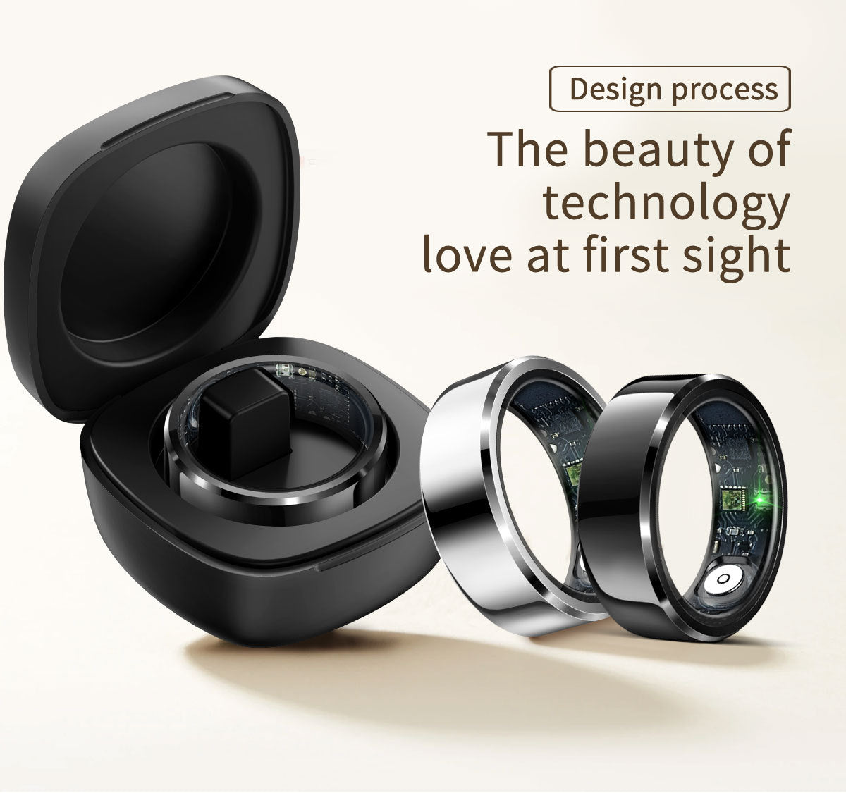R6 Smart Ring – Heart Rate, Blood Pressure & Sleep Tracker