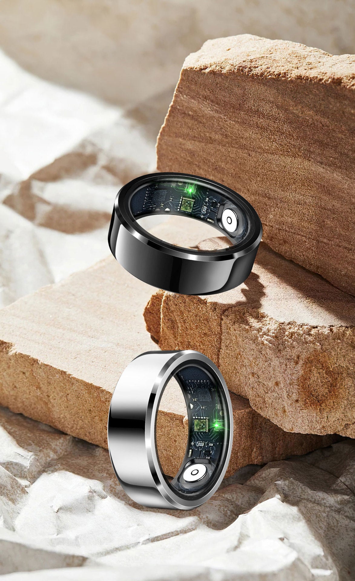 R6 Smart Ring – Heart Rate, Blood Pressure & Sleep Tracker