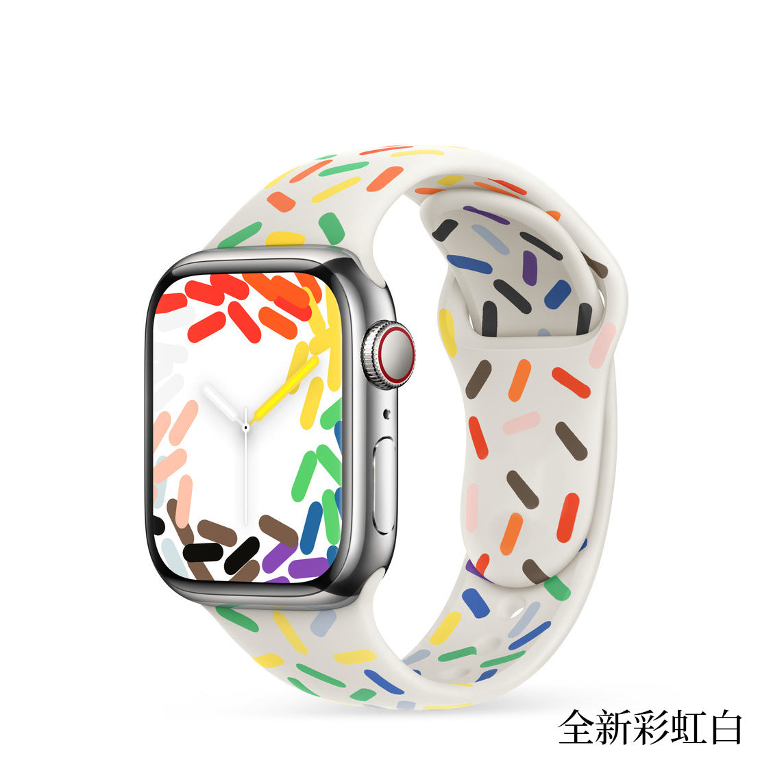 Liquid Silicone Sport Band for Apple Watch S10/S9/S8 – Soft, Durable, Official Style