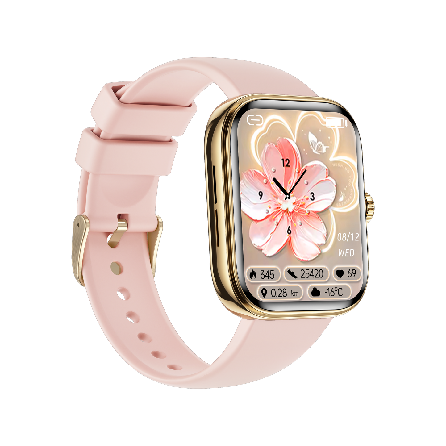 G46 Women’s Smartwatch – Non-Invasive Blood Glucose & Health Monitoring with Bluetooth Calling and Sports Modes