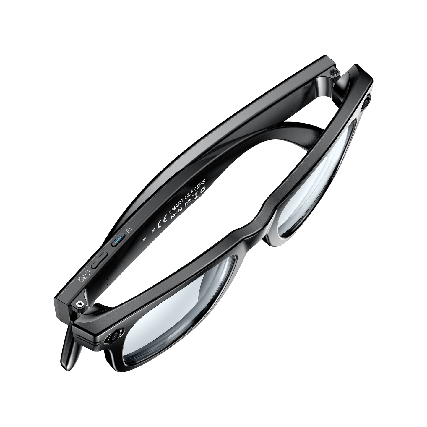 W610 AI Camera Translation Glasses – 8MP Camera, AI Audio & Wi-Fi