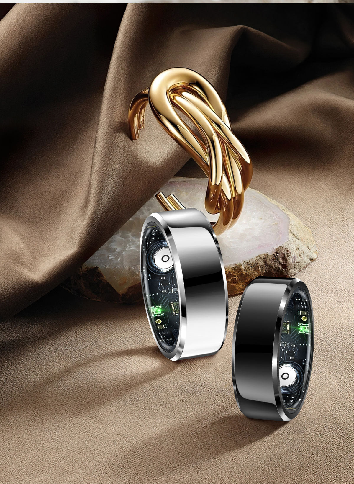 R6 Smart Ring – Heart Rate, Blood Pressure & Sleep Tracker