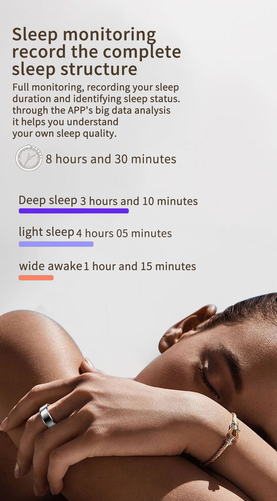 R6 Smart Ring – Heart Rate, Blood Pressure & Sleep Tracker