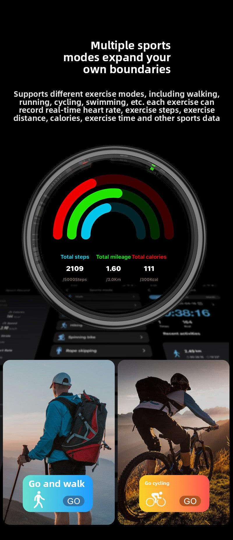 R11 Smart Ring – Gesture Control, Health Tracking & LED Display