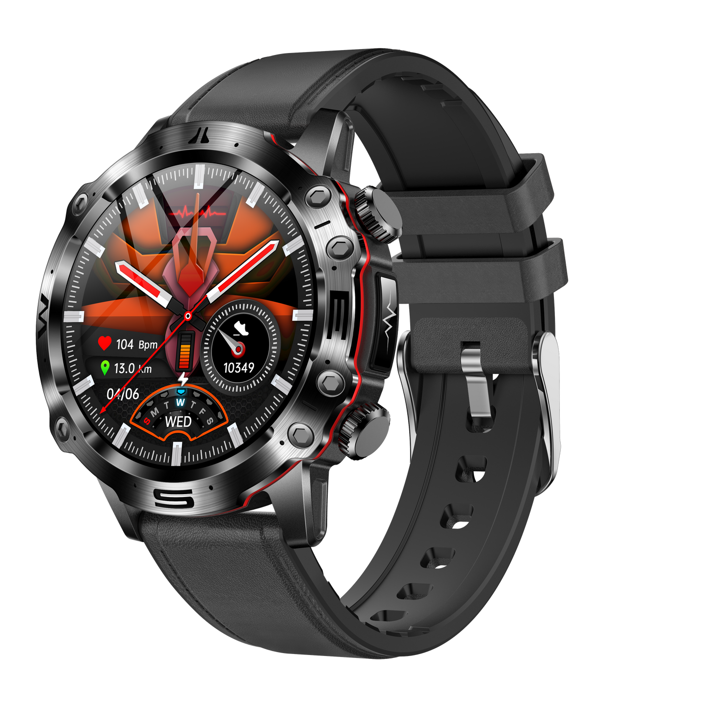 ET482 Smartwatch – ECG, Heart Rate & Fitness Tracking with Bluetooth Call