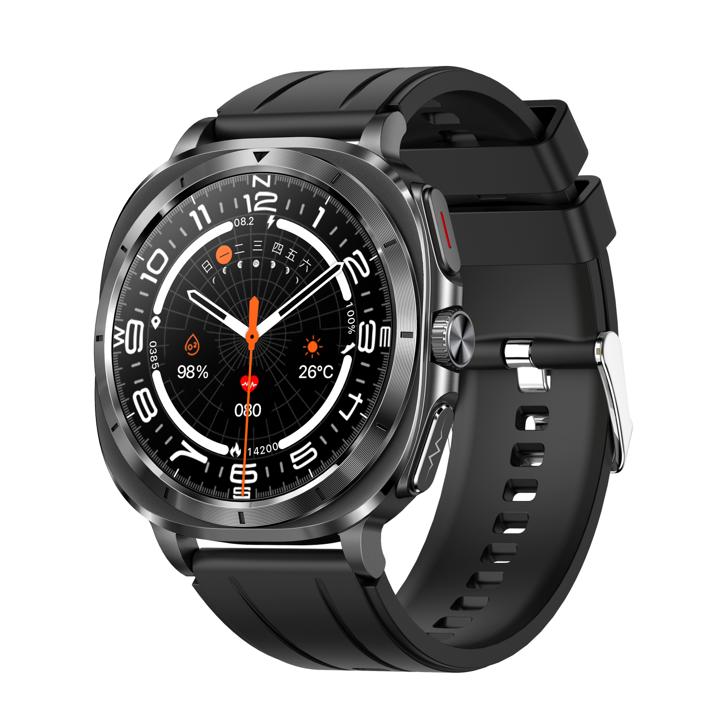 ET492 Smartwatch – Blood Glucose, Blood Oxygen & Health Monitoring with Bluetooth Call