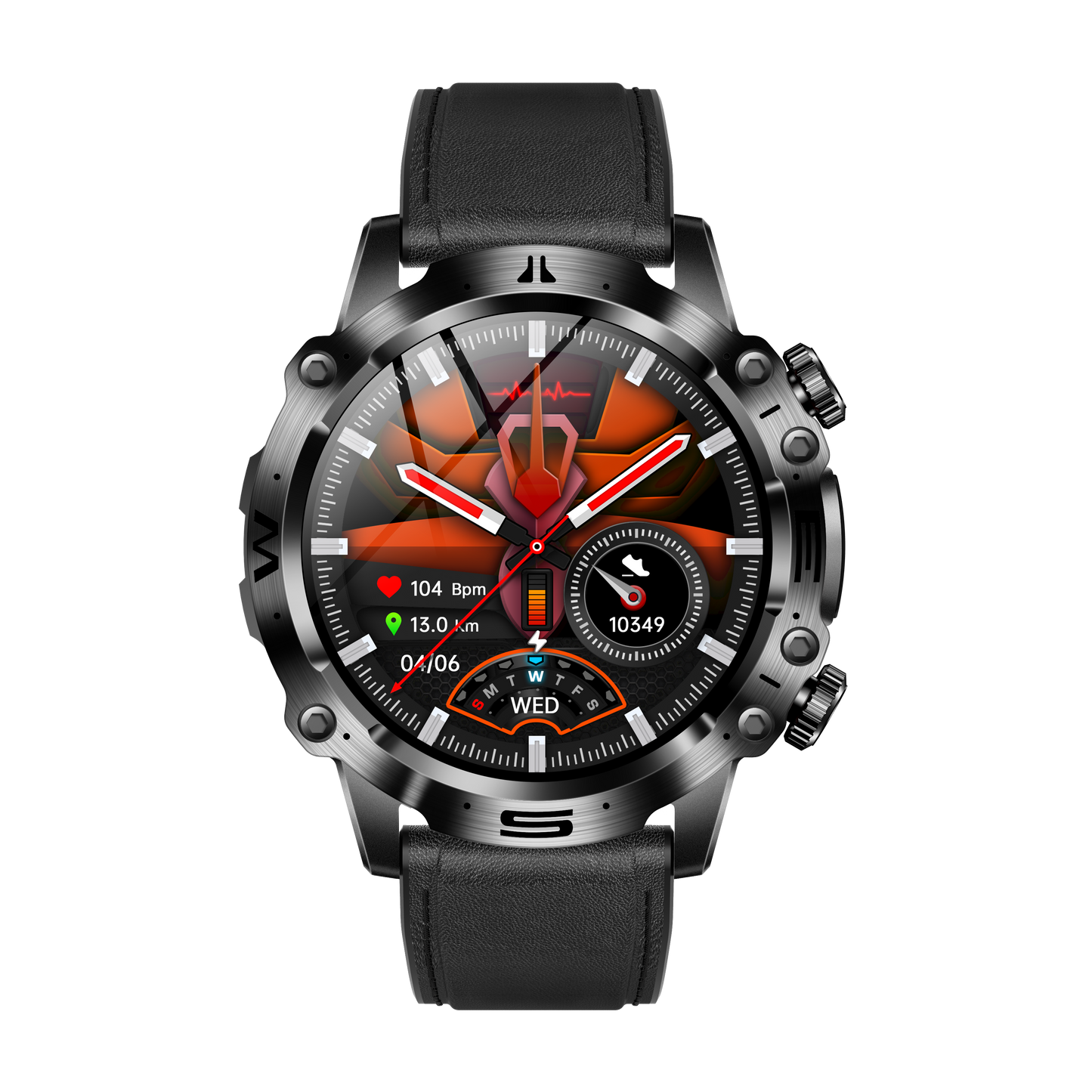 ET482 Smartwatch – ECG, Heart Rate & Fitness Tracking with Bluetooth Call