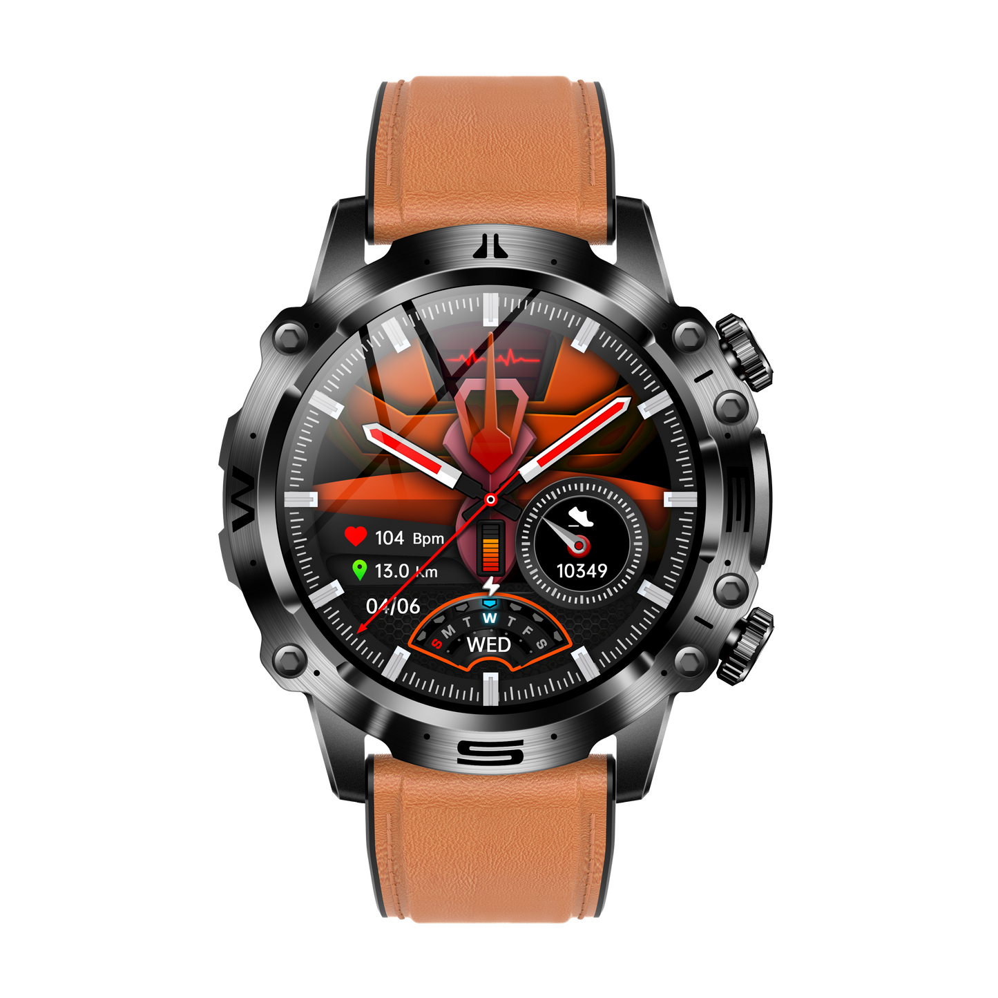 ET482 Smartwatch – ECG, Heart Rate & Fitness Tracking with Bluetooth Call