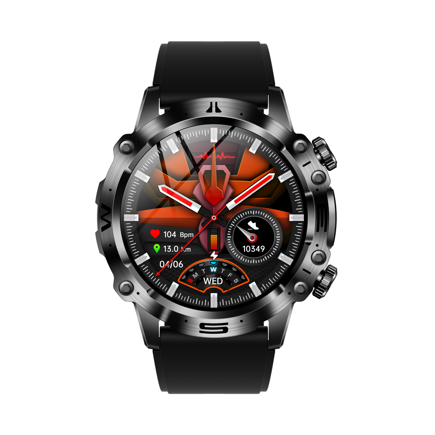 ET482 Smartwatch – ECG, Heart Rate & Fitness Tracking with Bluetooth Call
