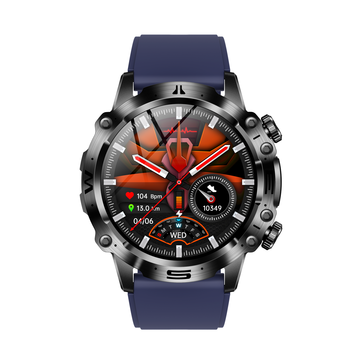 ET482 Smartwatch – ECG, Heart Rate & Fitness Tracking with Bluetooth Call