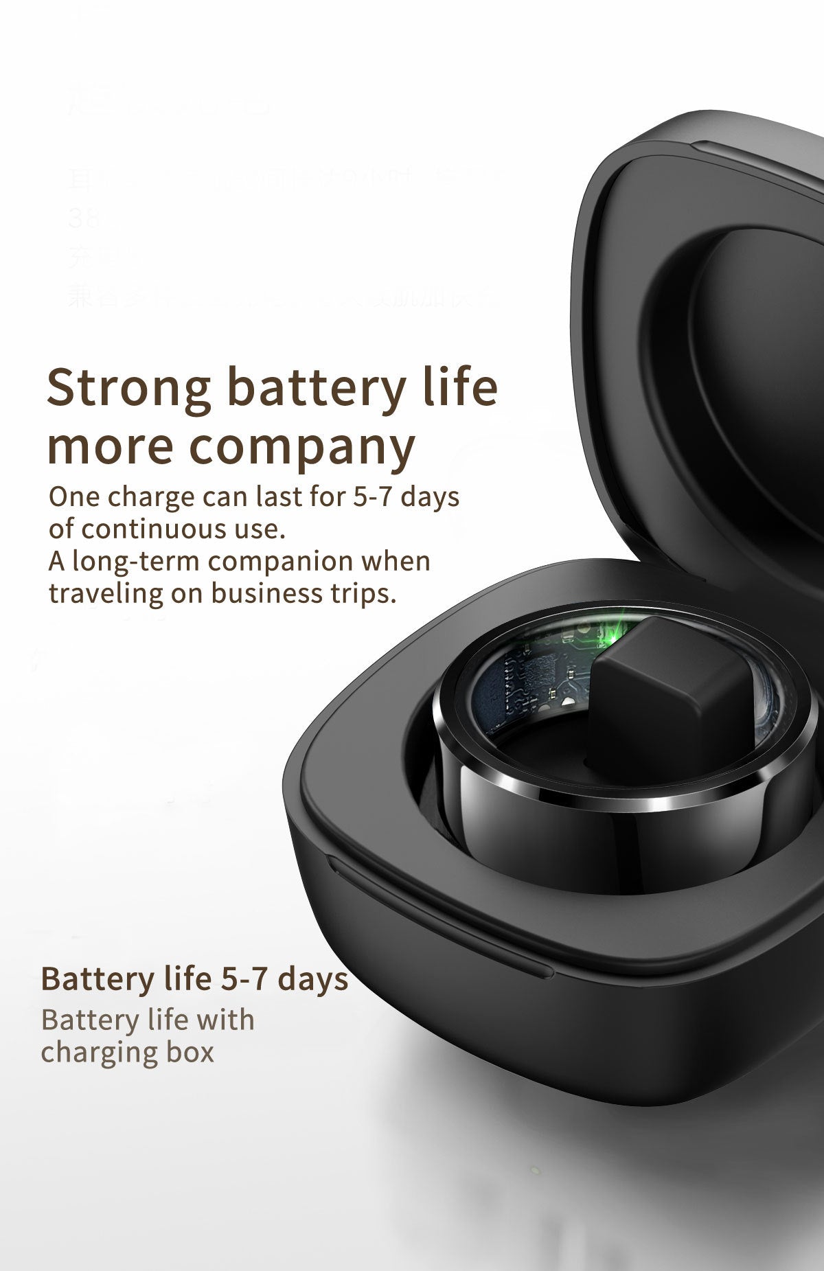 R6 Smart Ring – Heart Rate, Blood Pressure & Sleep Tracker