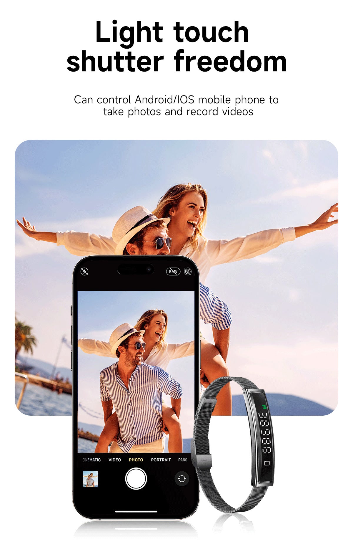 B3 Smart Bracelet – Heart Rate, Sleep & Blood Oxygen Tracking