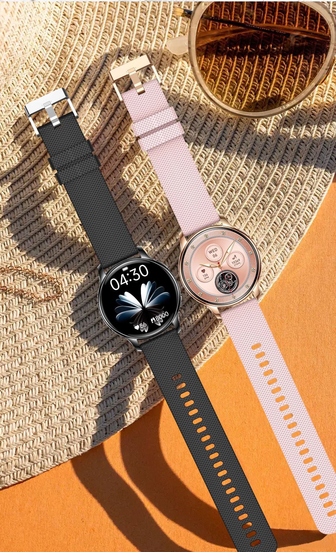 Y11 Elegant Smartwatch for Women | AMOLED Round Screen, Bluetooth Calling, Health & Fitness Monitor