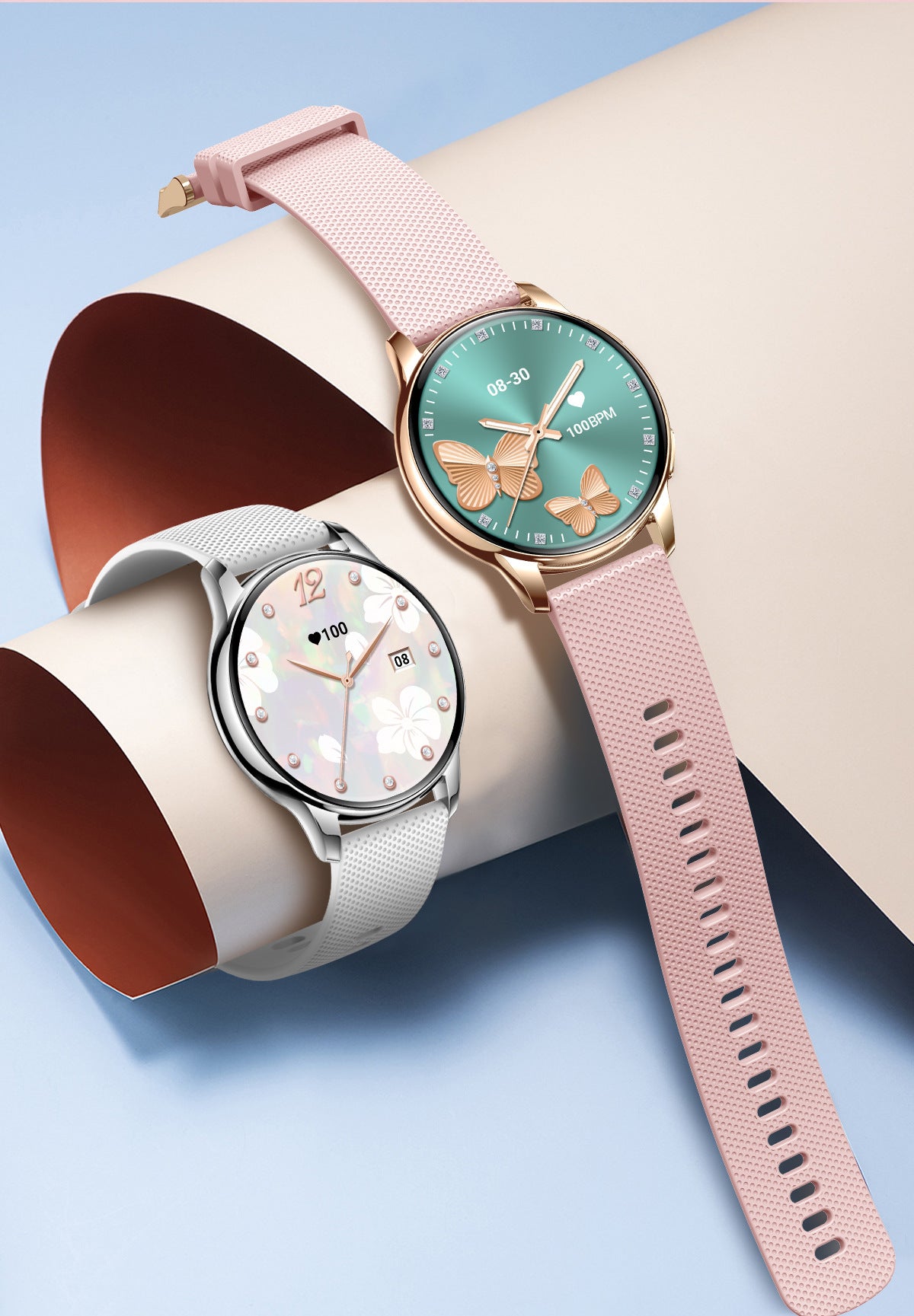 Y11 Elegant Smartwatch for Women | AMOLED Round Screen, Bluetooth Calling, Health & Fitness Monitor