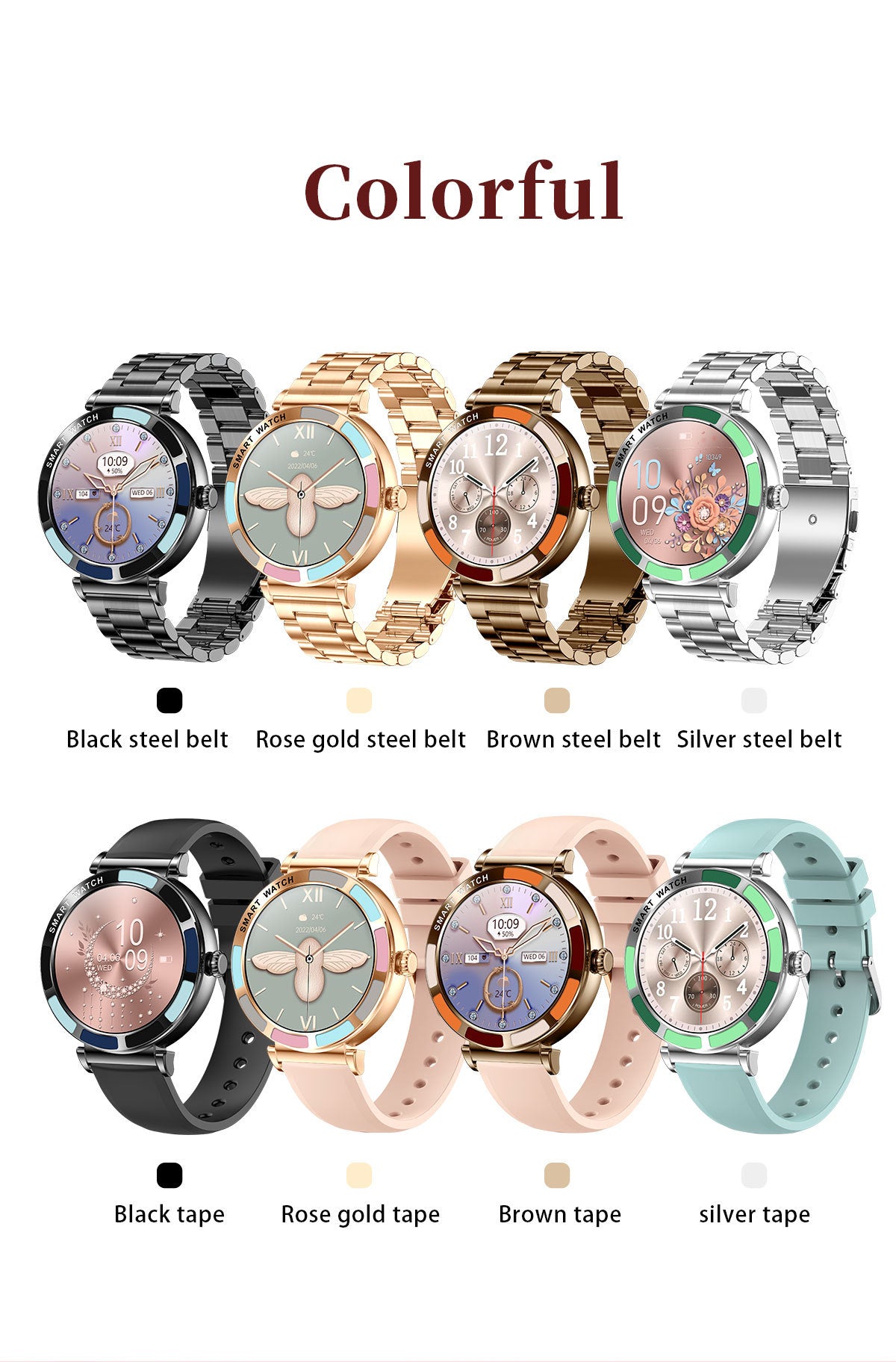 H20 Smart Watch – 1.69″ HD Screen, Bluetooth Calls & Waterproof Fitness Tracker