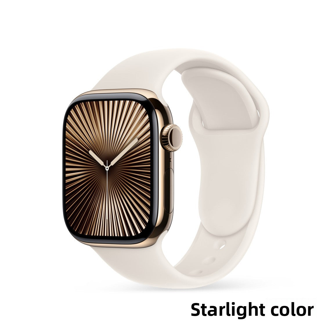 Liquid Silicone Sport Band for Apple Watch S10/S9/S8 – Soft, Durable, Official Style