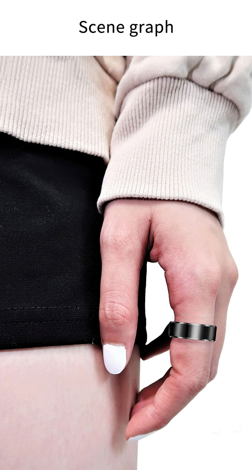 R6 Smart Ring – Heart Rate, Blood Pressure & Sleep Tracker