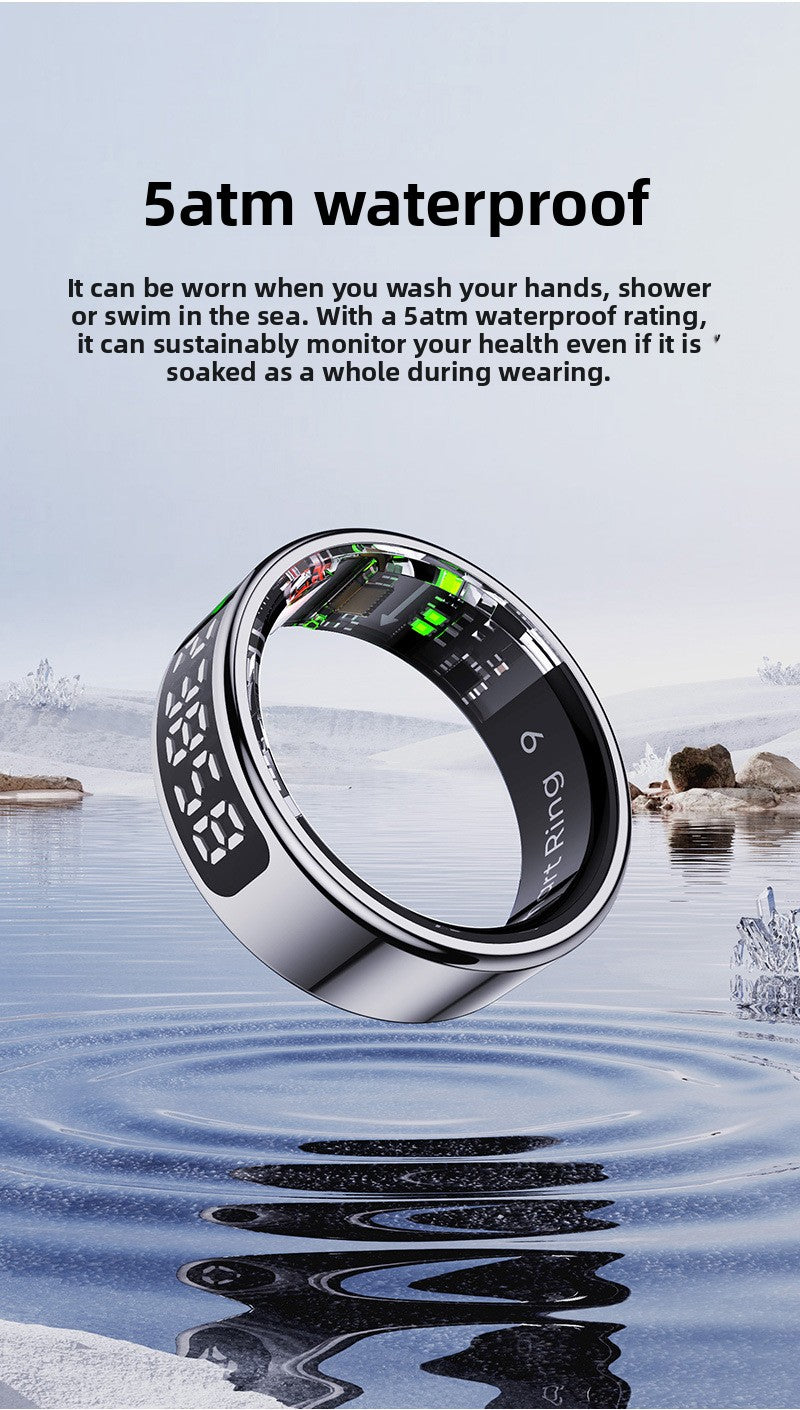 R11 Smart Ring – Gesture Control, Health Tracking & LED Display