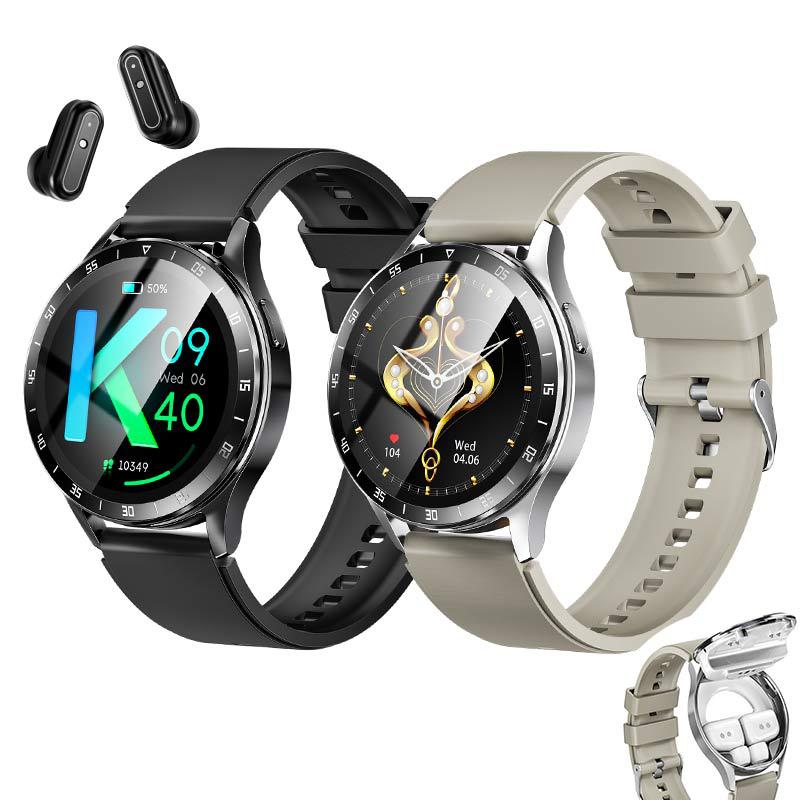 X10 Smartwatch with TWS Earbuds | 1.39" HD Screen, Waterproof, Bluetooth Call, Ultra-Thin Design