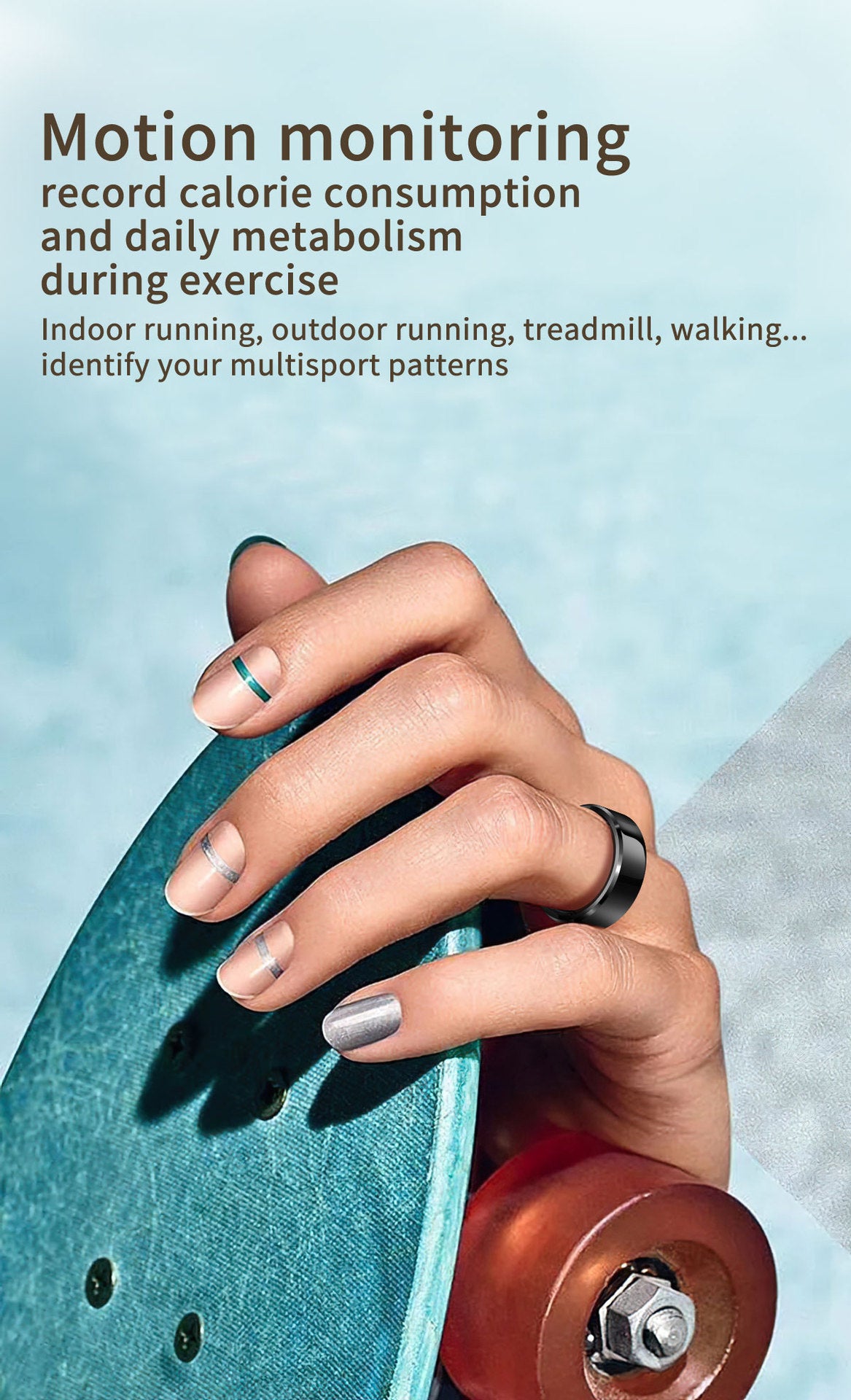 R6 Smart Ring – Heart Rate, Blood Pressure & Sleep Tracker