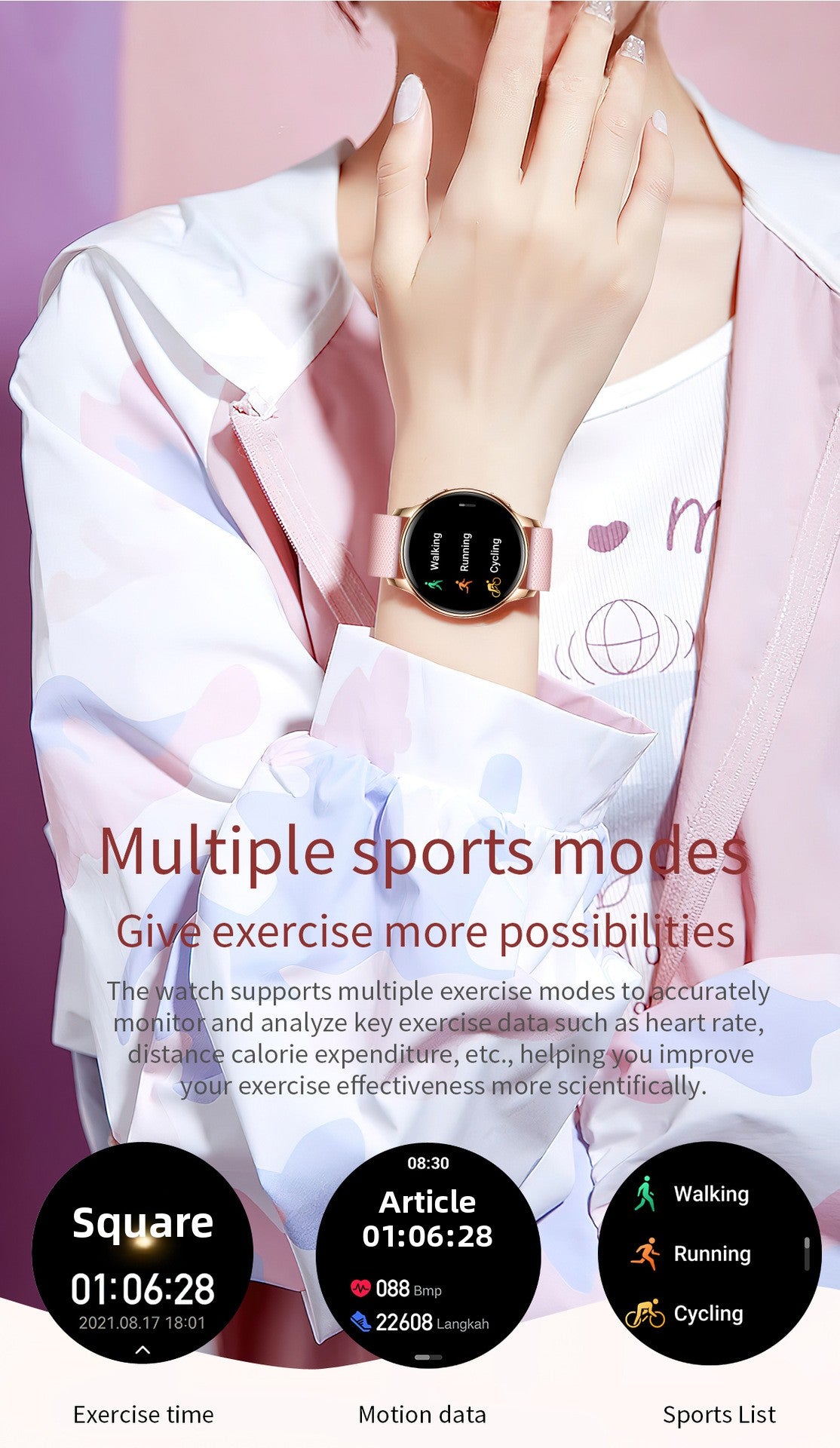 Y11 Elegant Smartwatch for Women | AMOLED Round Screen, Bluetooth Calling, Health & Fitness Monitor