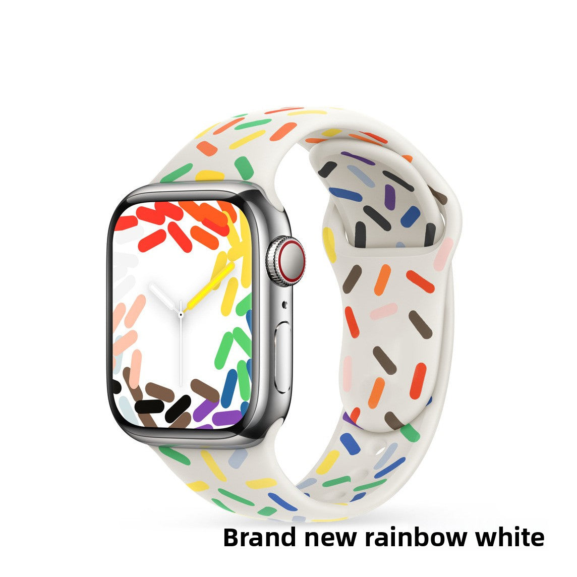 Liquid Silicone Sport Band for Apple Watch S10/S9/S8 – Soft, Durable, Official Style