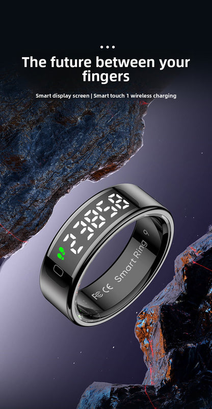R11 Smart Ring – Gesture Control, Health Tracking & LED Display