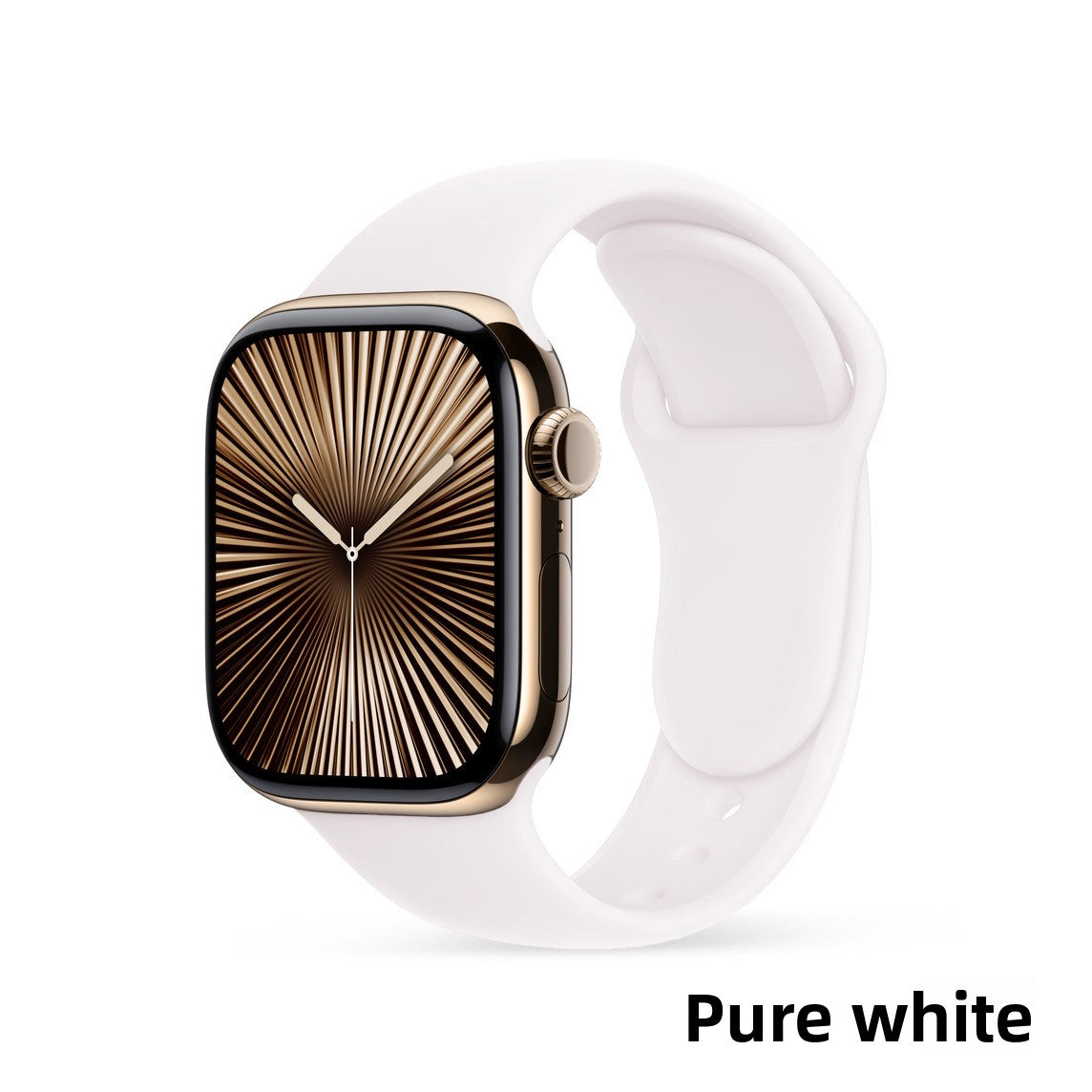 Liquid Silicone Sport Band for Apple Watch S10/S9/S8 – Soft, Durable, Official Style