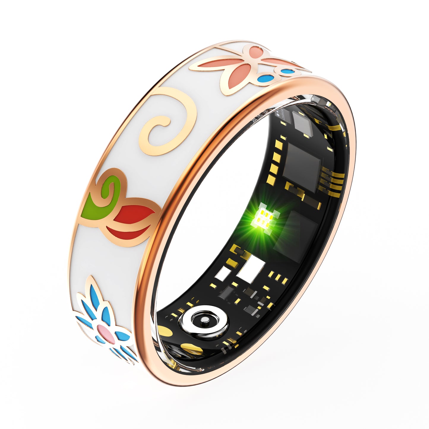 R18 Women’s Smart Ring – Heart Rate, Blood Oxygen & Sleep Tracking