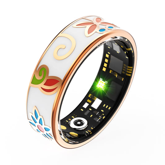 R18 Women’s Smart Ring – Heart Rate, Blood Oxygen & Sleep Tracking