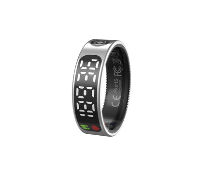 R9 Smart Ring – Touchscreen ECG, Heart Rate & Blood Oxygen Monitor