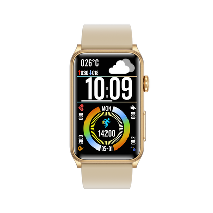 G50 Smartwatch – Non-Invasive Blood Glucose, Heart Rate & Blood Oxygen Health Monitor with Bluetooth Sports Functions