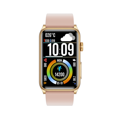 G50 Smartwatch – Non-Invasive Blood Glucose, Heart Rate & Blood Oxygen Health Monitor with Bluetooth Sports Functions