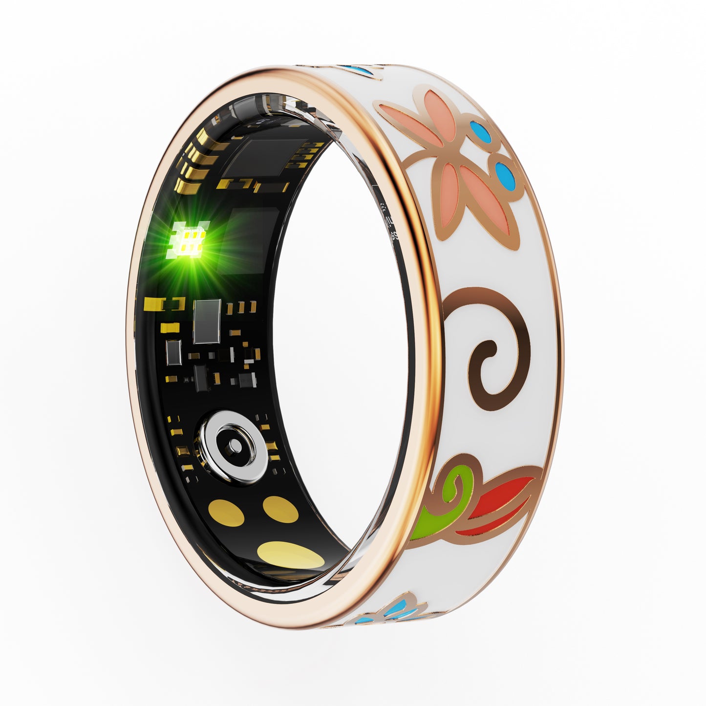 R18 Women’s Smart Ring – Heart Rate, Blood Oxygen & Sleep Tracking
