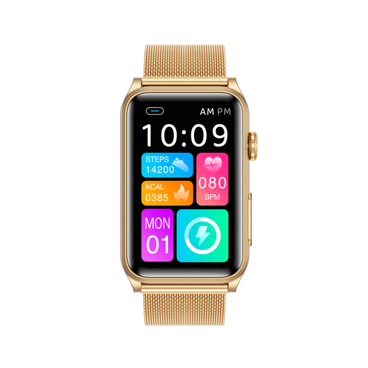 G50 Smartwatch – Non-Invasive Blood Glucose, Heart Rate & Blood Oxygen Health Monitor with Bluetooth Sports Functions